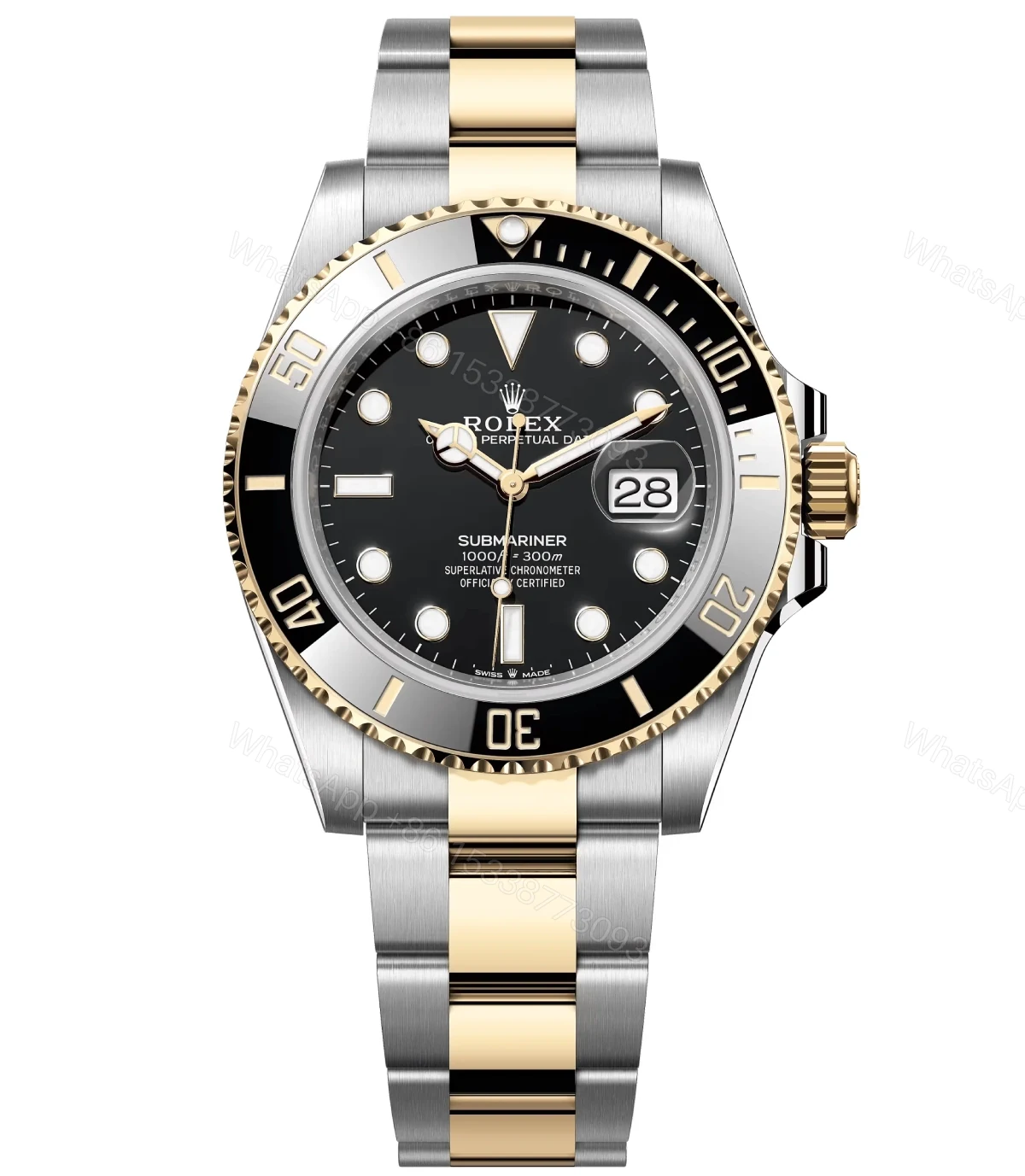 Superclone Rolex Submariner Black Dial 126613LN — view 1