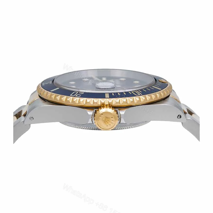 View 3 of Rolex Submariner 16613 Super Clone : Two-Tone Blue Dial 40mm