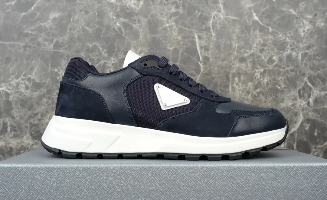 View 5 of Navy Suede-Tech Modern Runner: All-Day Comfort Sneakers