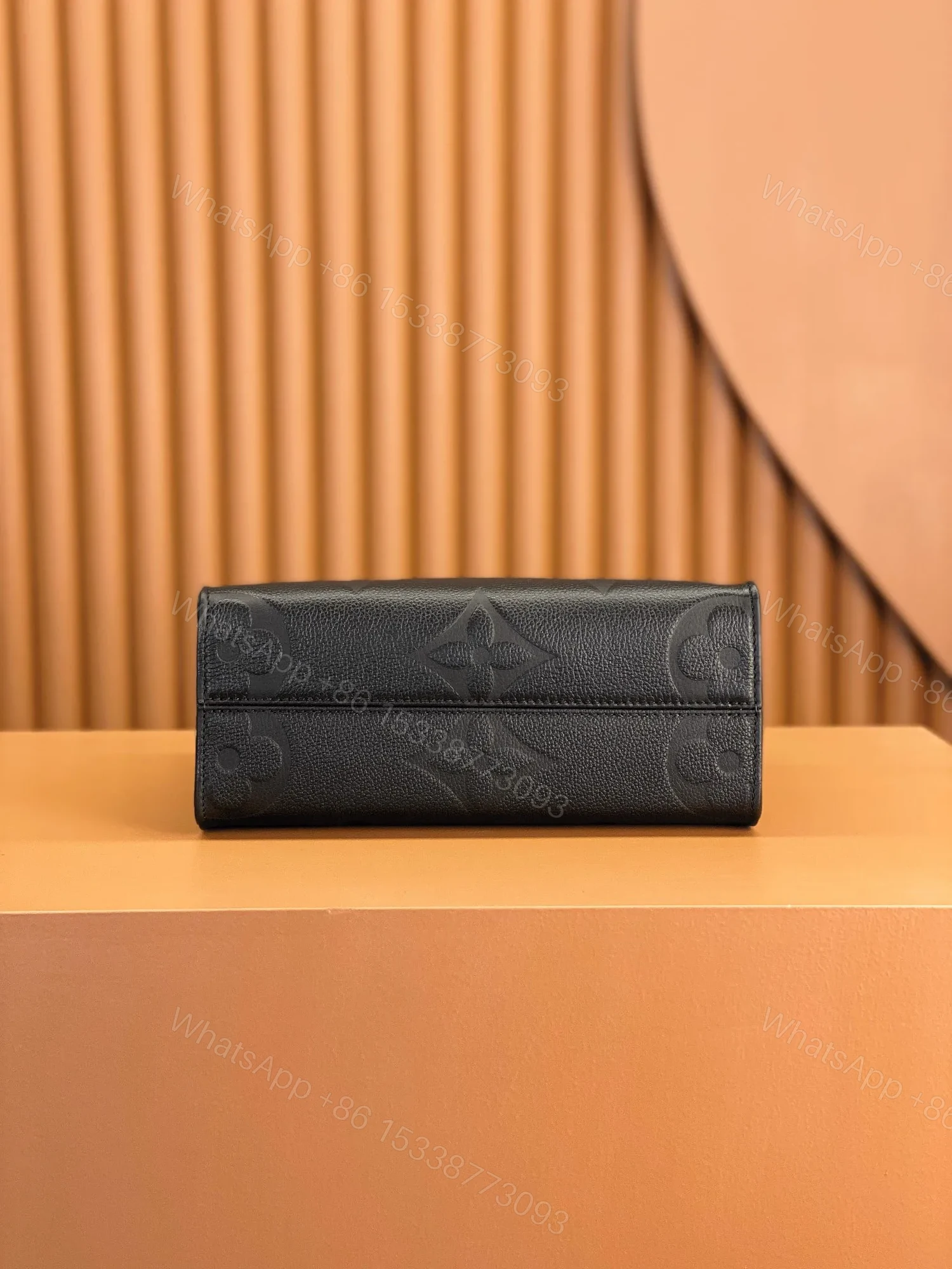 View 2 of Louis Vuitton LV On The Go PM Tote Bag Black Handbags 25cm