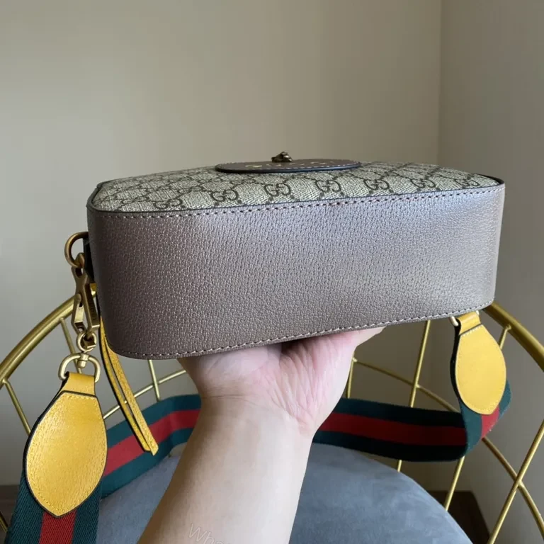View 3 of G GG Monogram Crossbody: Compact Luxury for Day-to-Night Versatility