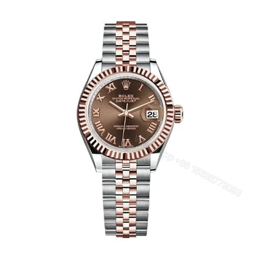 Rolex Datejust 278271 Everose Gold Automatic Chocolate Dial Jubilee Super Clone — view 1