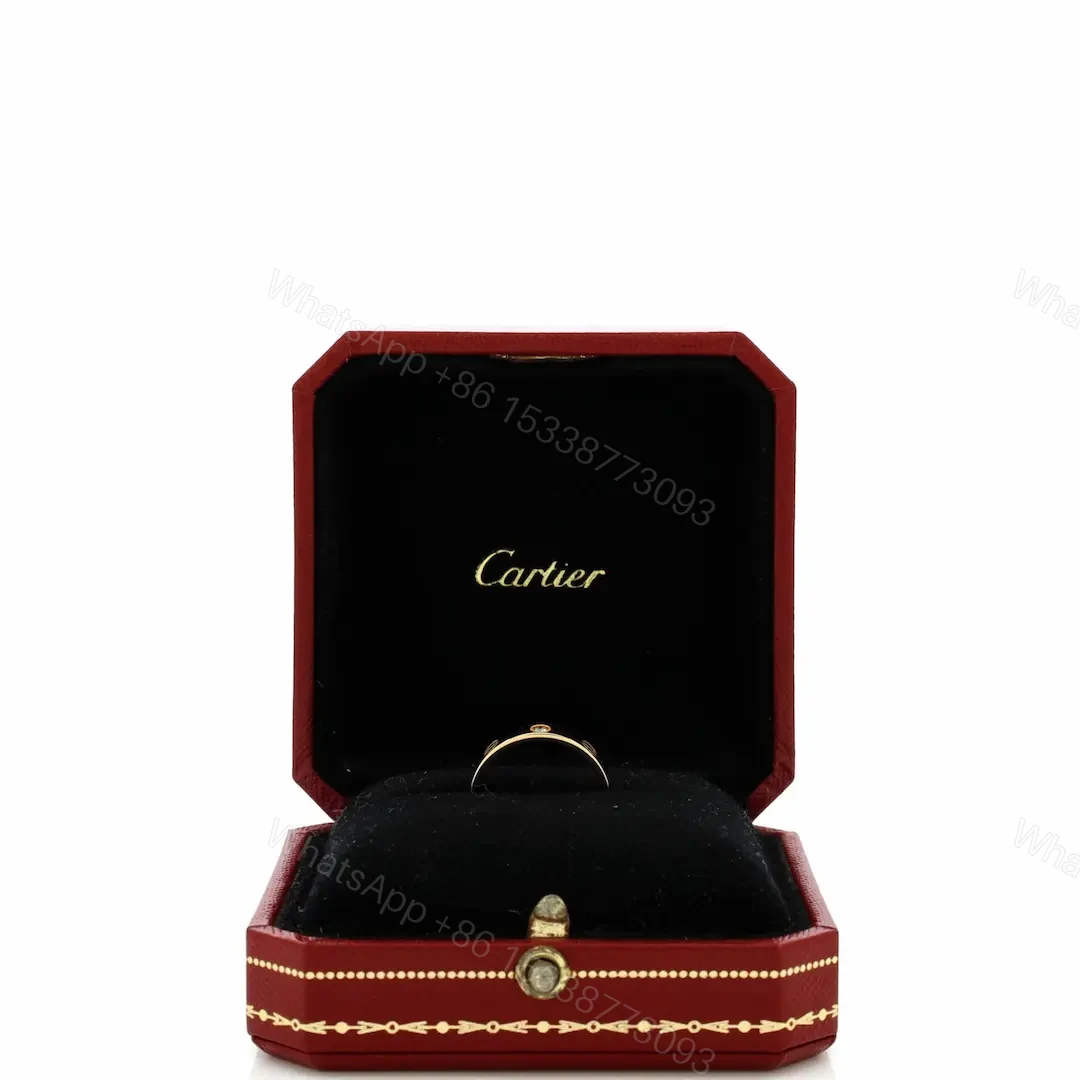 View 6 of 18k Gold Cartier Love Ring One Diamonds