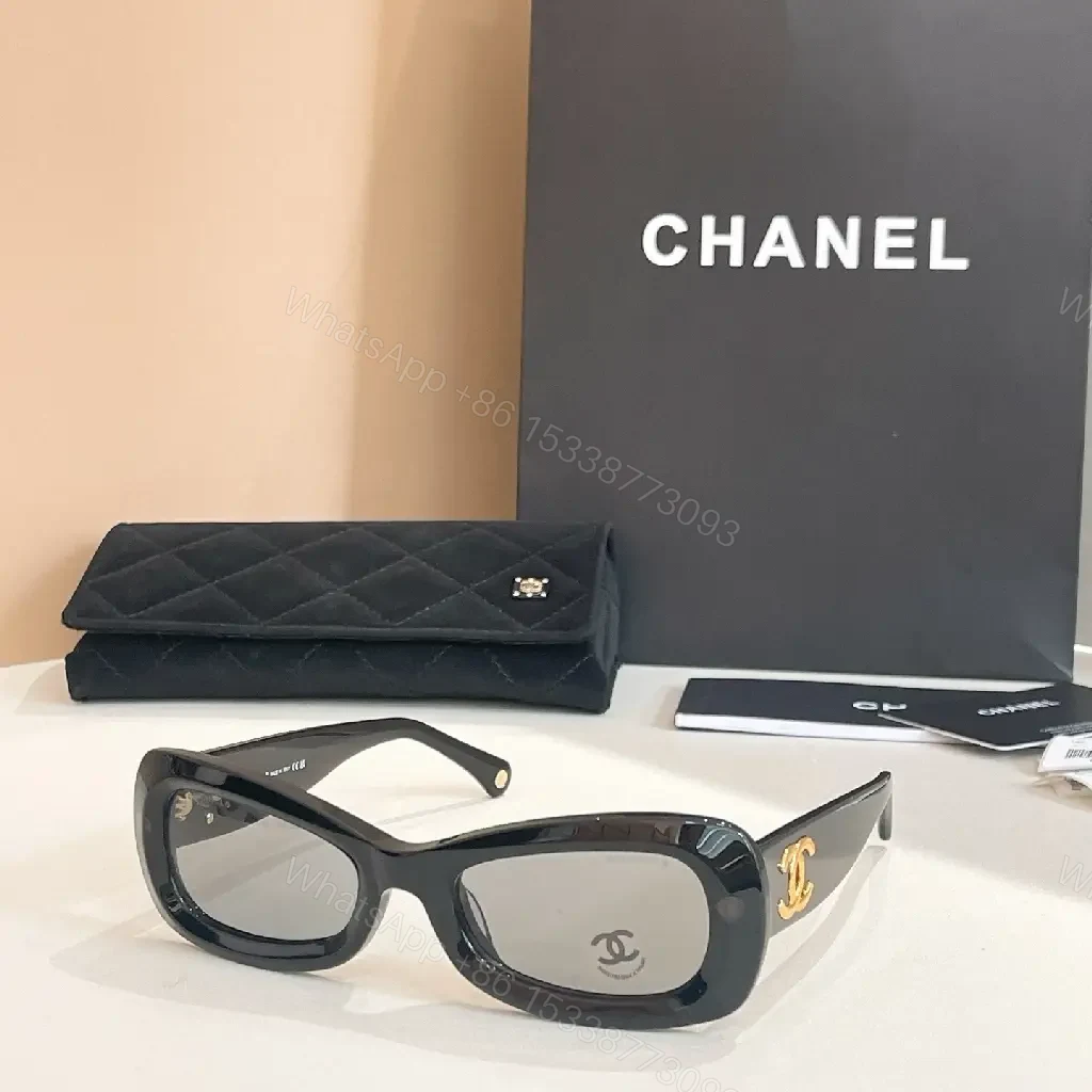 View 3 of Chic Cat-Eye Sunglasses: Luxe Signature Details, UV-protection
