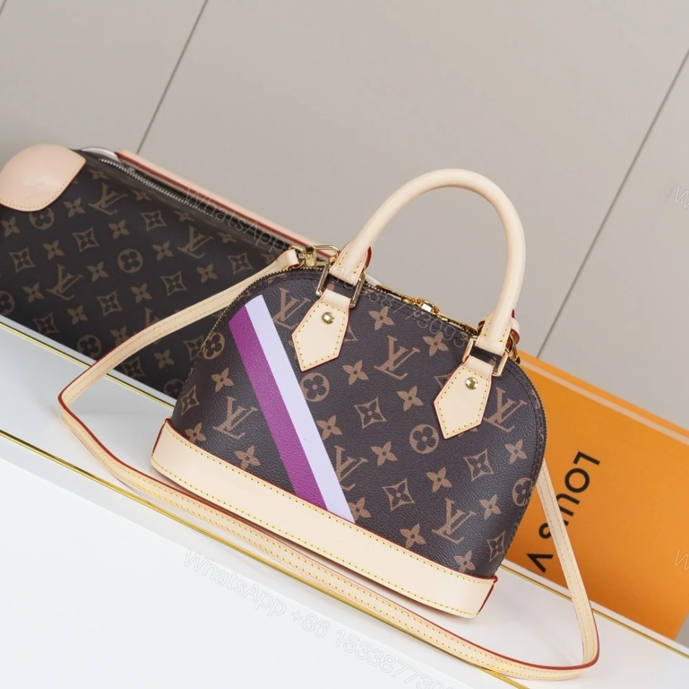 View 3 of Louis Vuitton Alma BB Mon Monogram Brown 23Cm