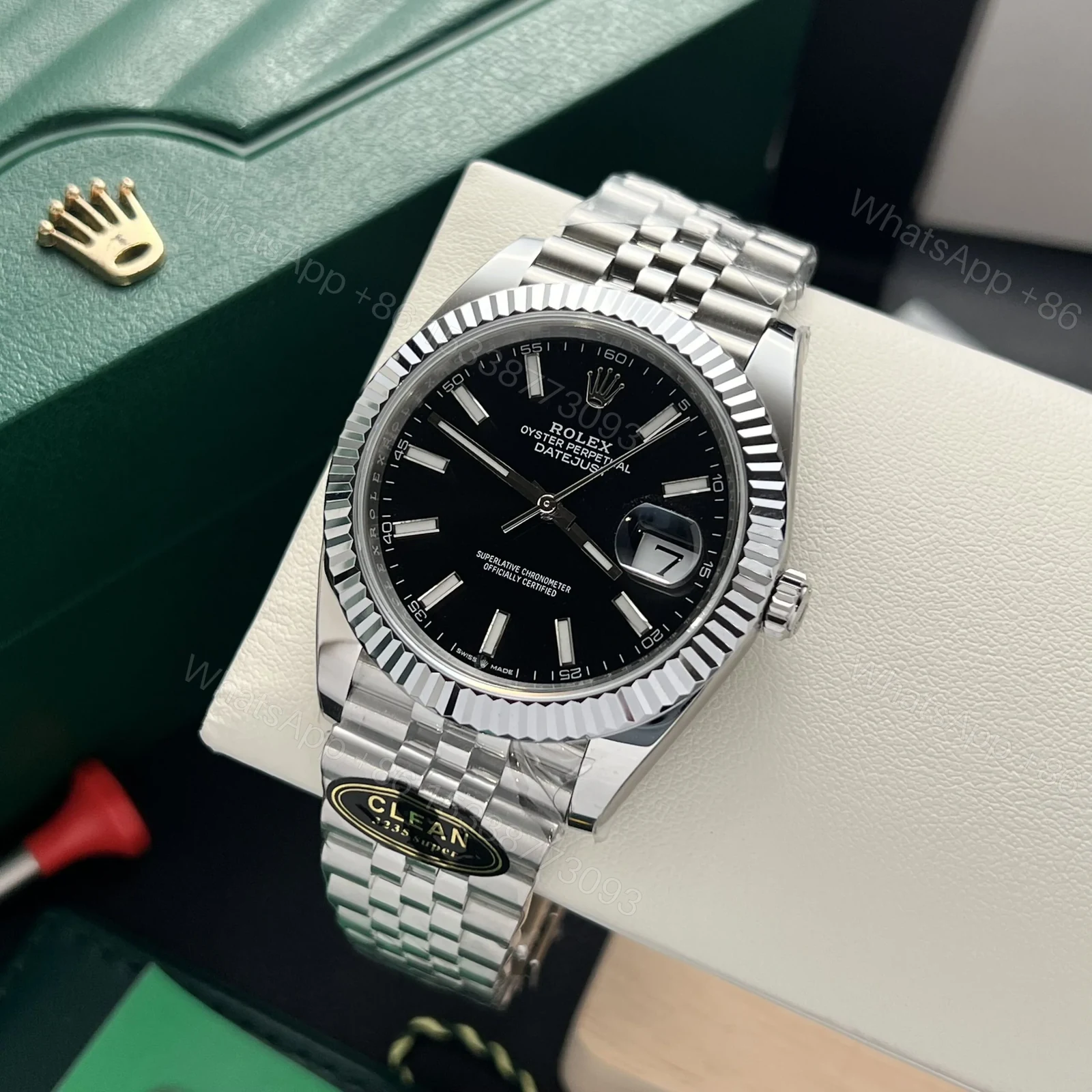 View 4 of Rolex Datejust Black Dial 126334-0018 41 mm