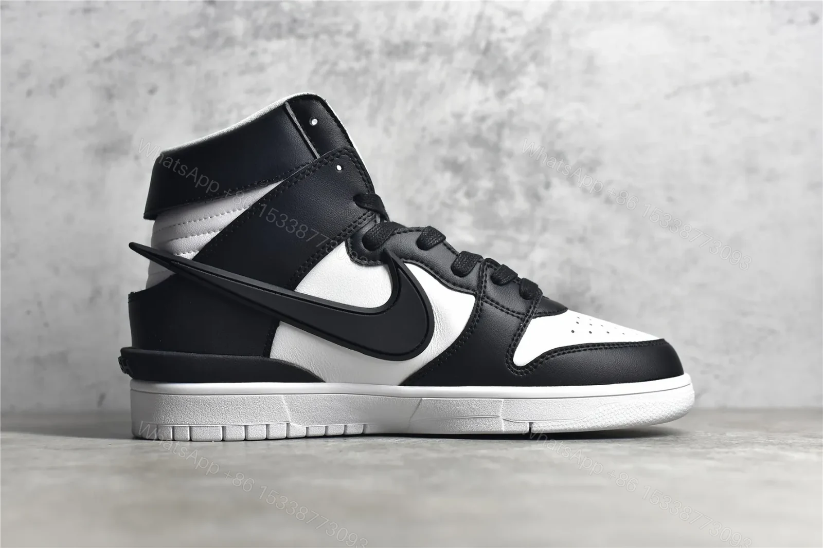 View 3 of DUNK SB HIGH x AMBUSH “BLACK”