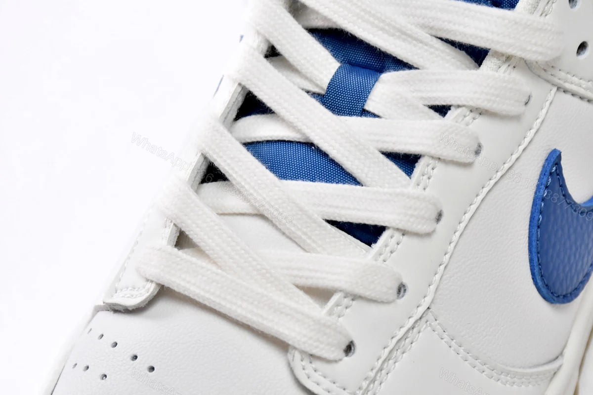 View 4 of Nike Dunk Low Sail Blue DX3198-133
