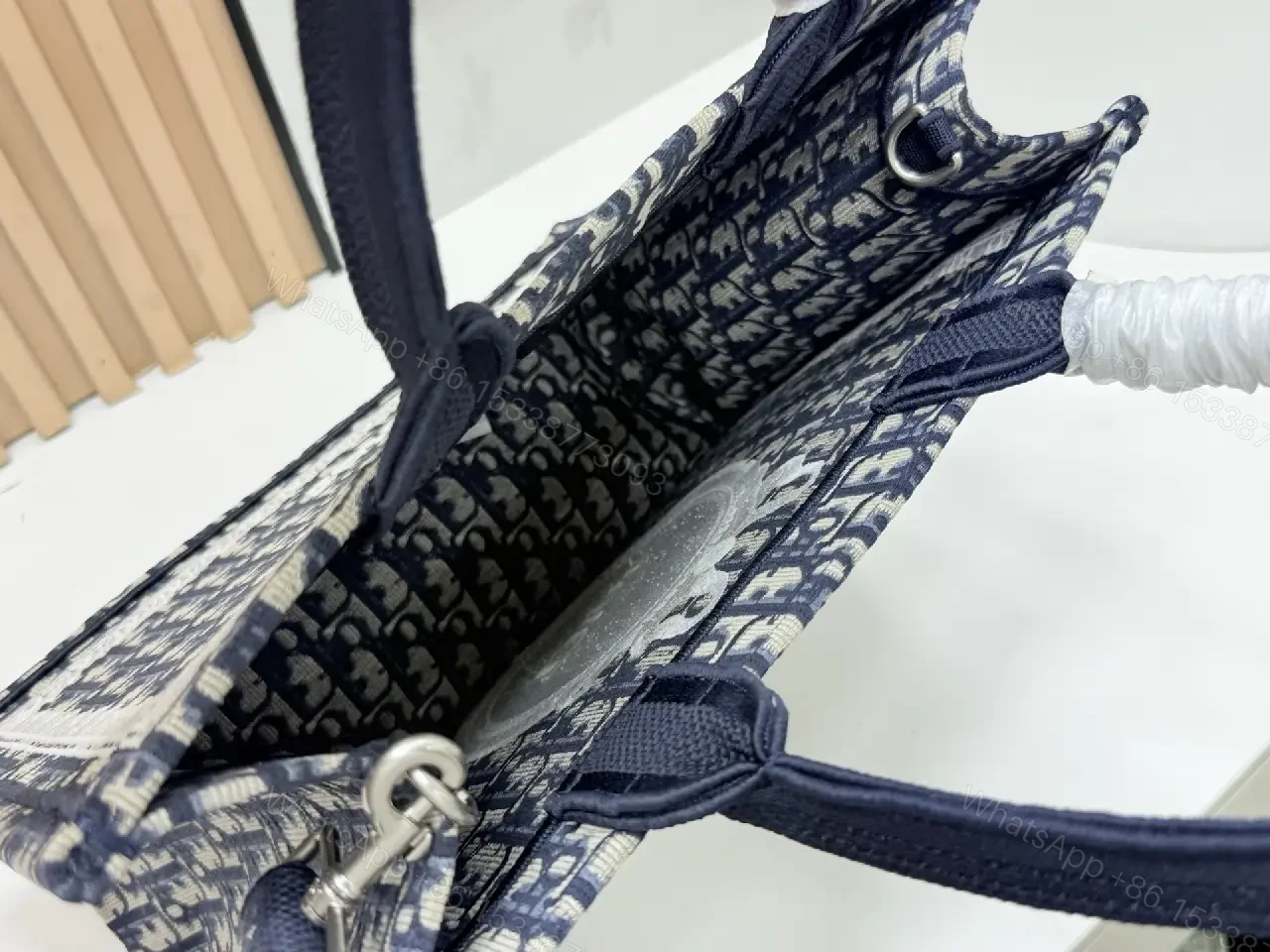View 4 of Structured Pattern Tote: Bold Texture, Luxe Craft, Everyday Carry
