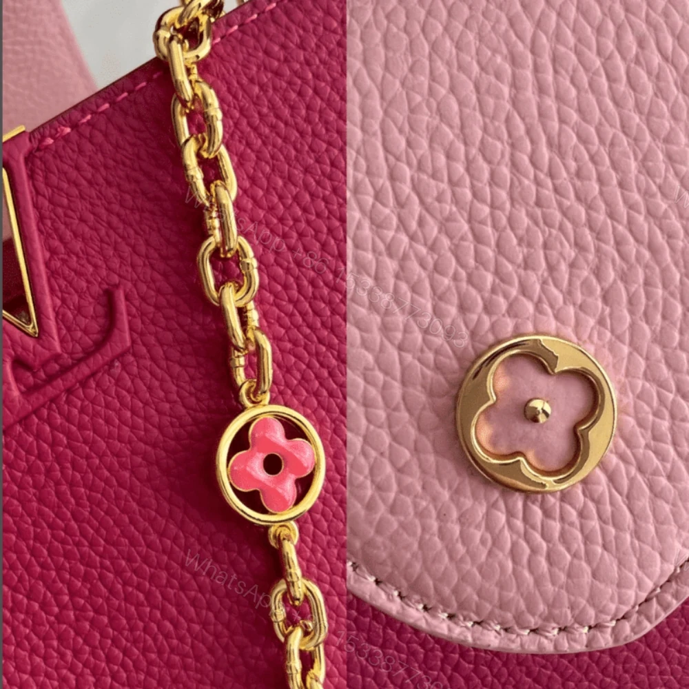 View 8 of Louis Vuitton Capucines Dark Pink 27Cm M20845