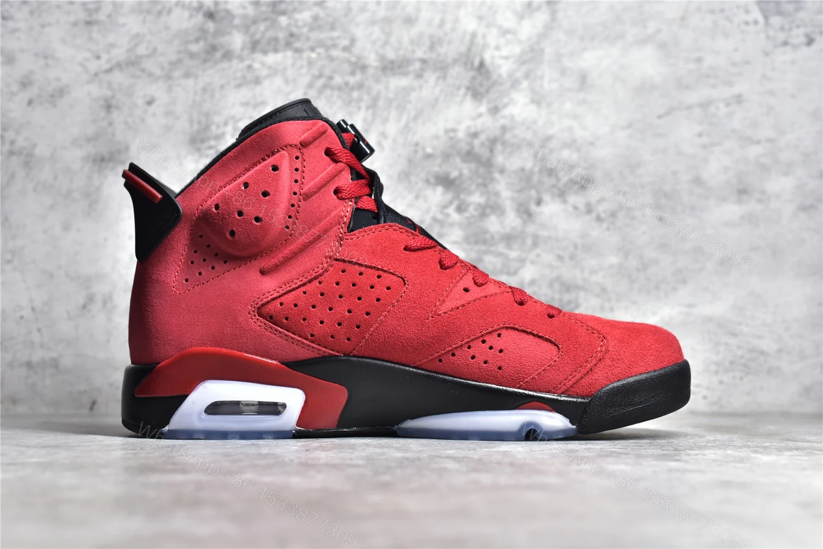 View 4 of Air Jordan 6 Retro “Toro Bravo” Reps
