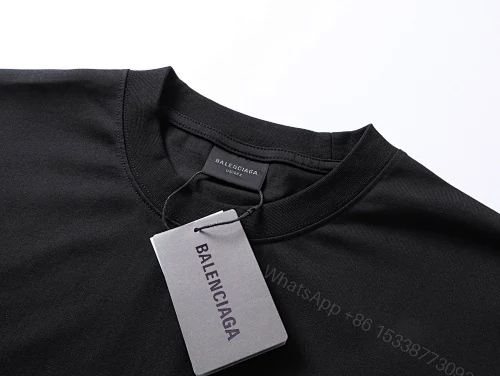 Balenciaga Clothes 2026 World Food Programme Charity Limited Edition T-shirt Black/Apricot — view 2