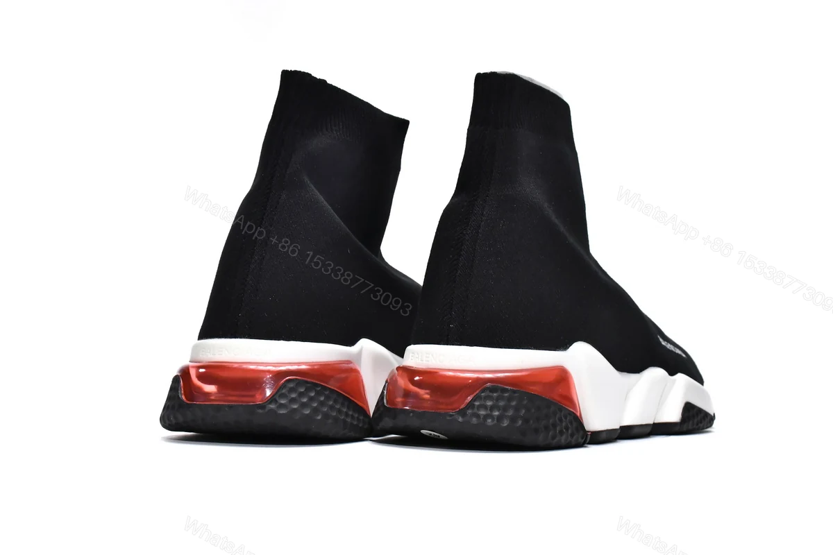 View 5 of Balenciaga Speed Trainer Black Orange