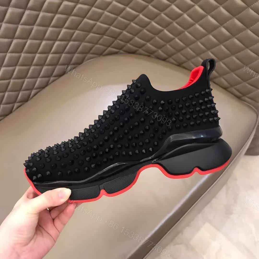View 8 of CHRISTIAN LOUBOUTIN SPIKE SOCK SNEAKER – CL52