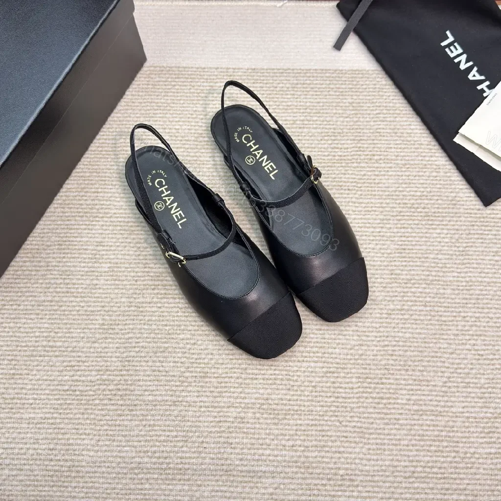 View 2 of Sleek Textured Slingback Pumps - All-Day Comfort, Black Leather