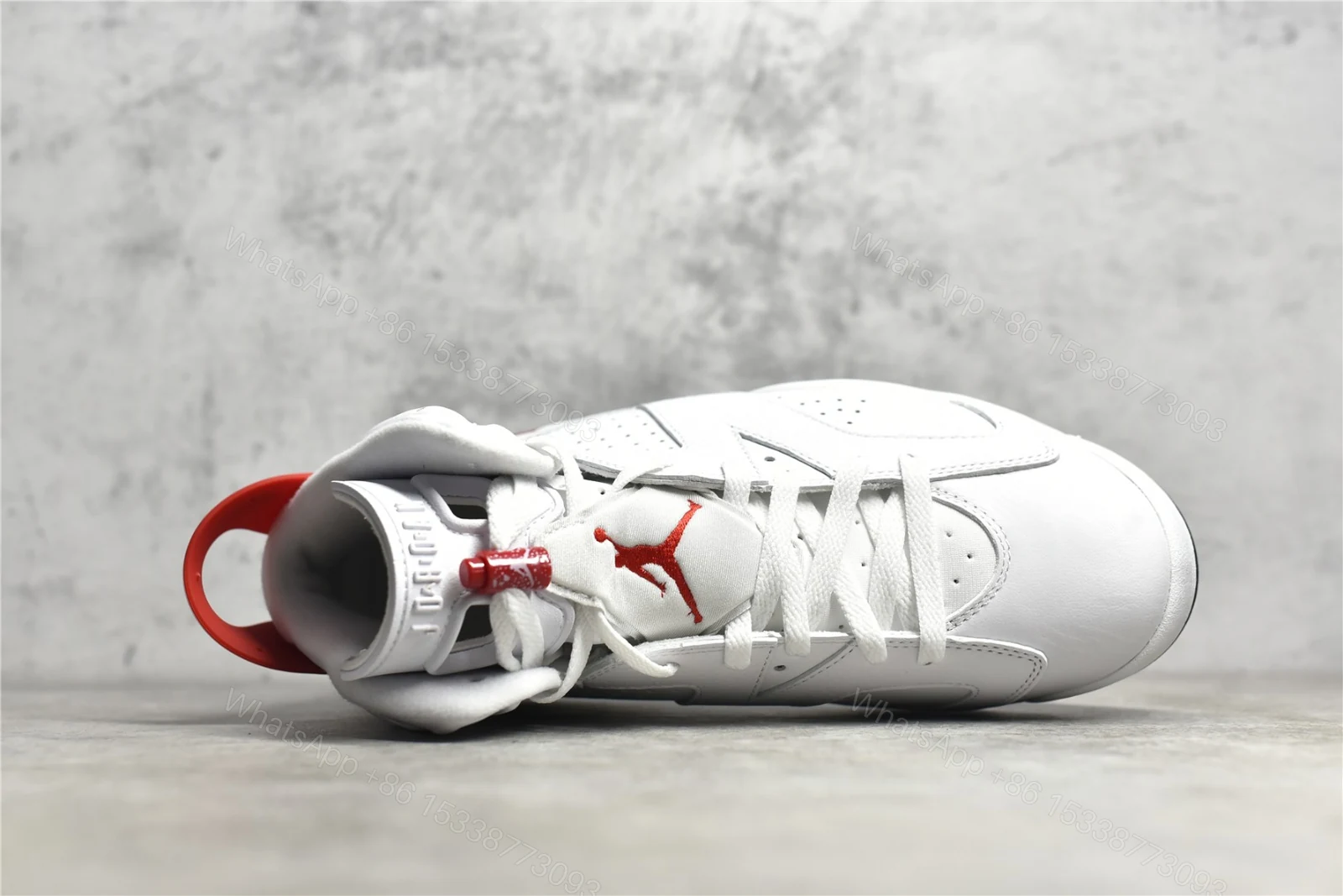 View 6 of Air Jordan 6 Retro Red Oreo Replica