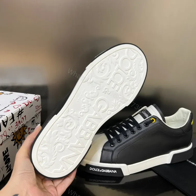 View 7 of Monochrome Edge Luxe Sneaker: Dolce & Gabbana Style, Everyday Comfort