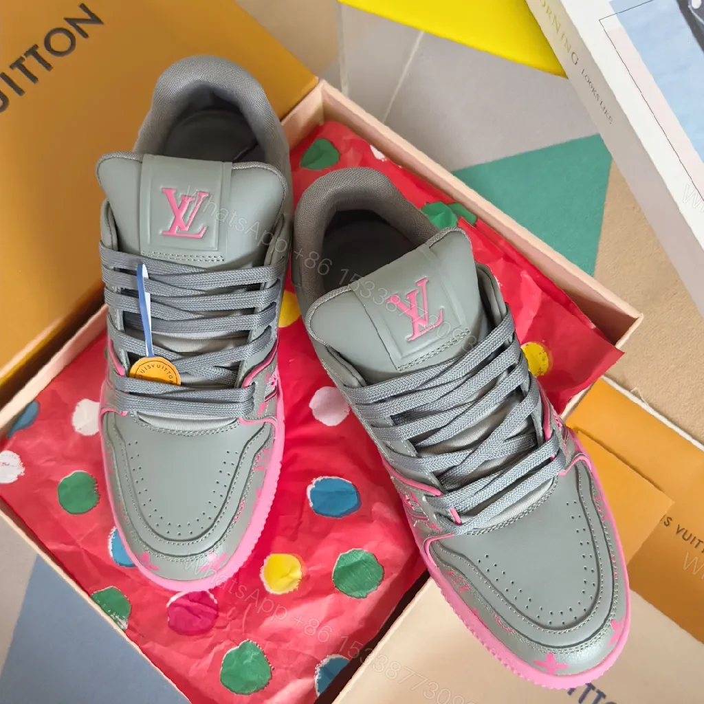 Grey-Lilac High-Top Sneakers with Lux Texture & Comfort — view 1