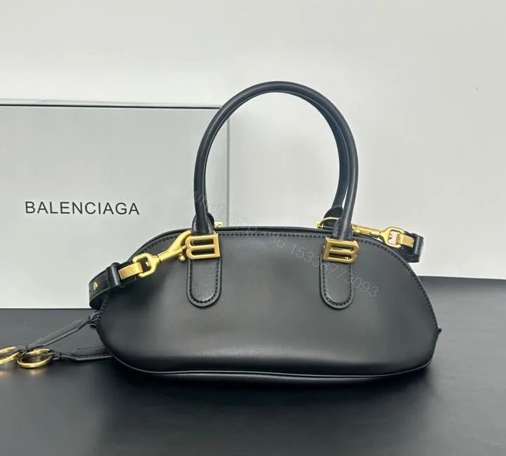 View 2 of Balenciaga Dupe Bolero Bowling Bag Mini 8812