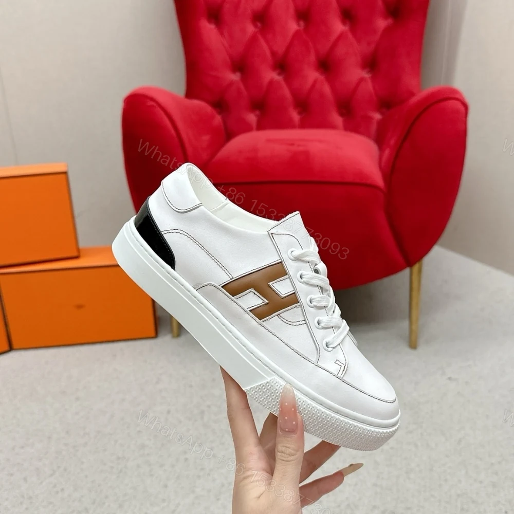 View 4 of HERMES DEEP SNEAKER BLANC AND NATURAL H251837ZHA3400