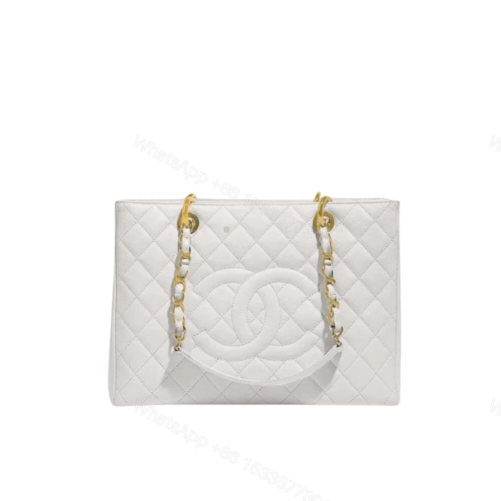 Chanel Bolsa Grand Tote Bag White 33Cm — view 1