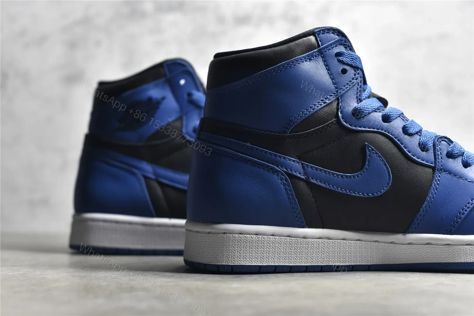 View 5 of Air Jordan 1 Retro High OG Dark Marina Blue Reps