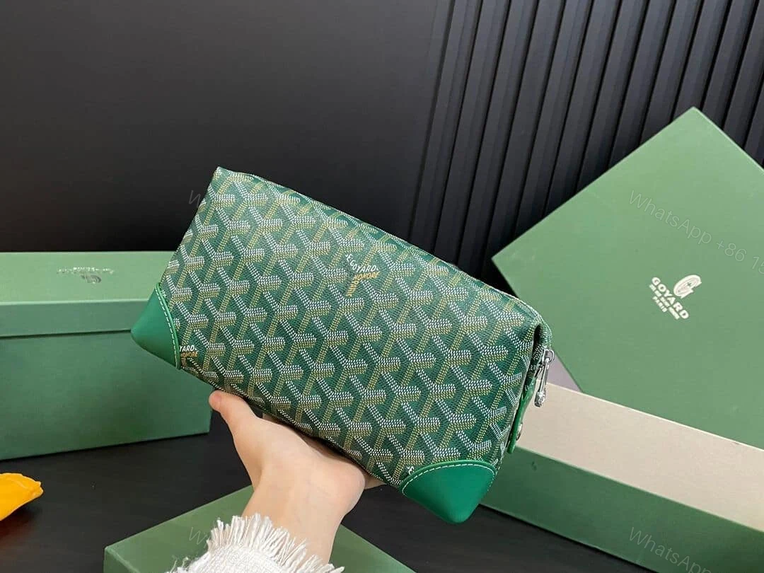 View 8 of GOYARD BOWLING 25 TOILETRY BAG GREEN 23CM BOWLIN025TY09CL09P