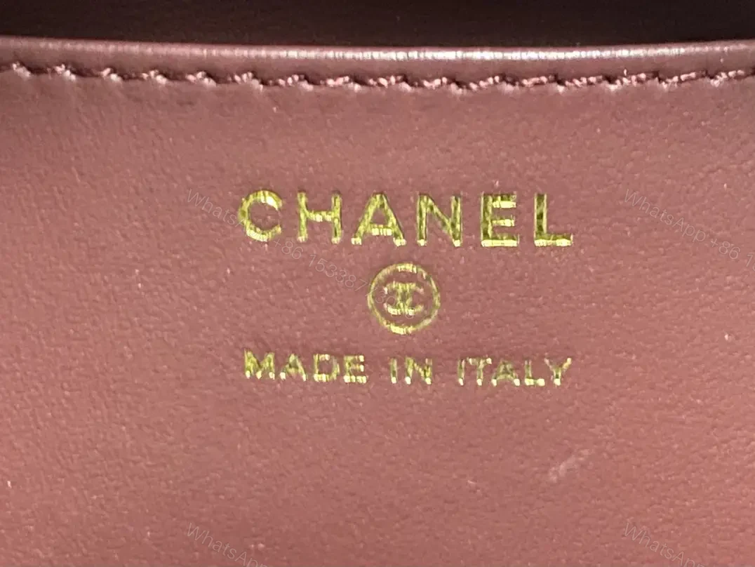 View 6 of Tan/Suede Leather Quilted Shoulder Bag Chanel Logo Accent Bag
