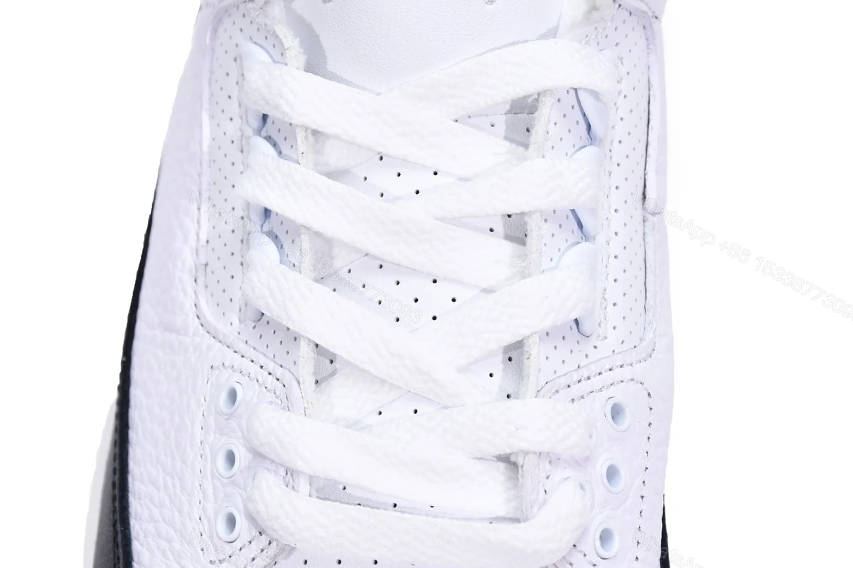 View 4 of Fragment Design x Air Jordan 3 Black White DA3595-100