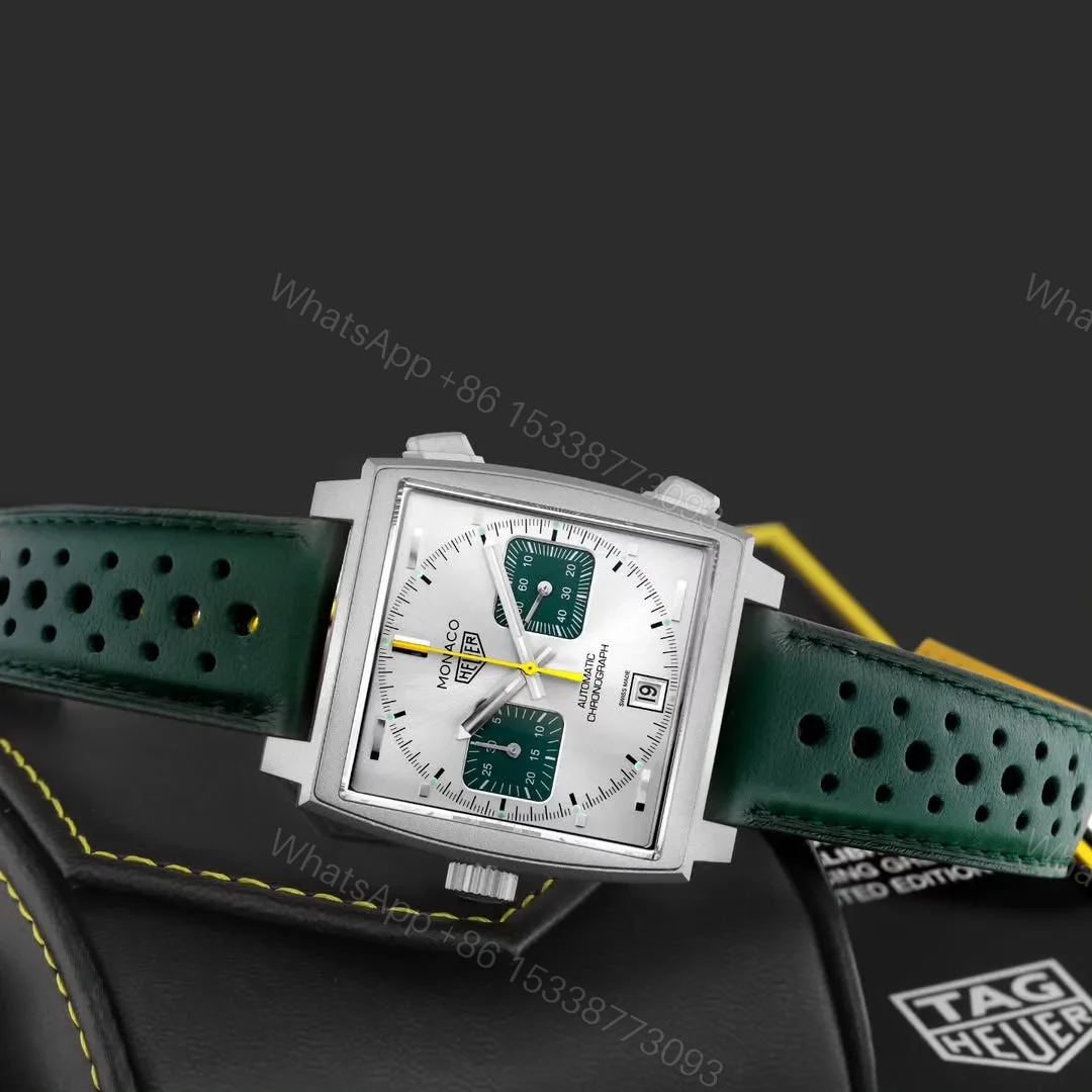View 3 of Tag Heuer Monaco Chronograph Racing Green