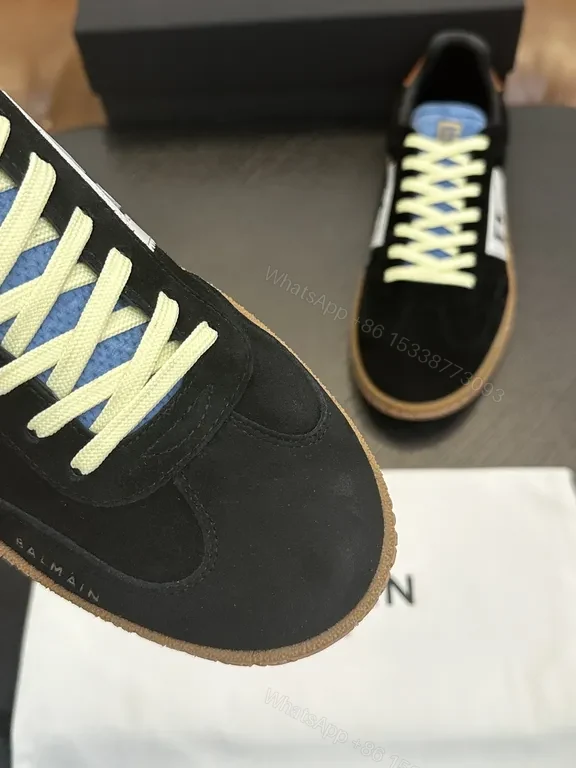 View 3 of Balmain-Inspired Luxe Sneakers: Cushioned Everyday Comfort