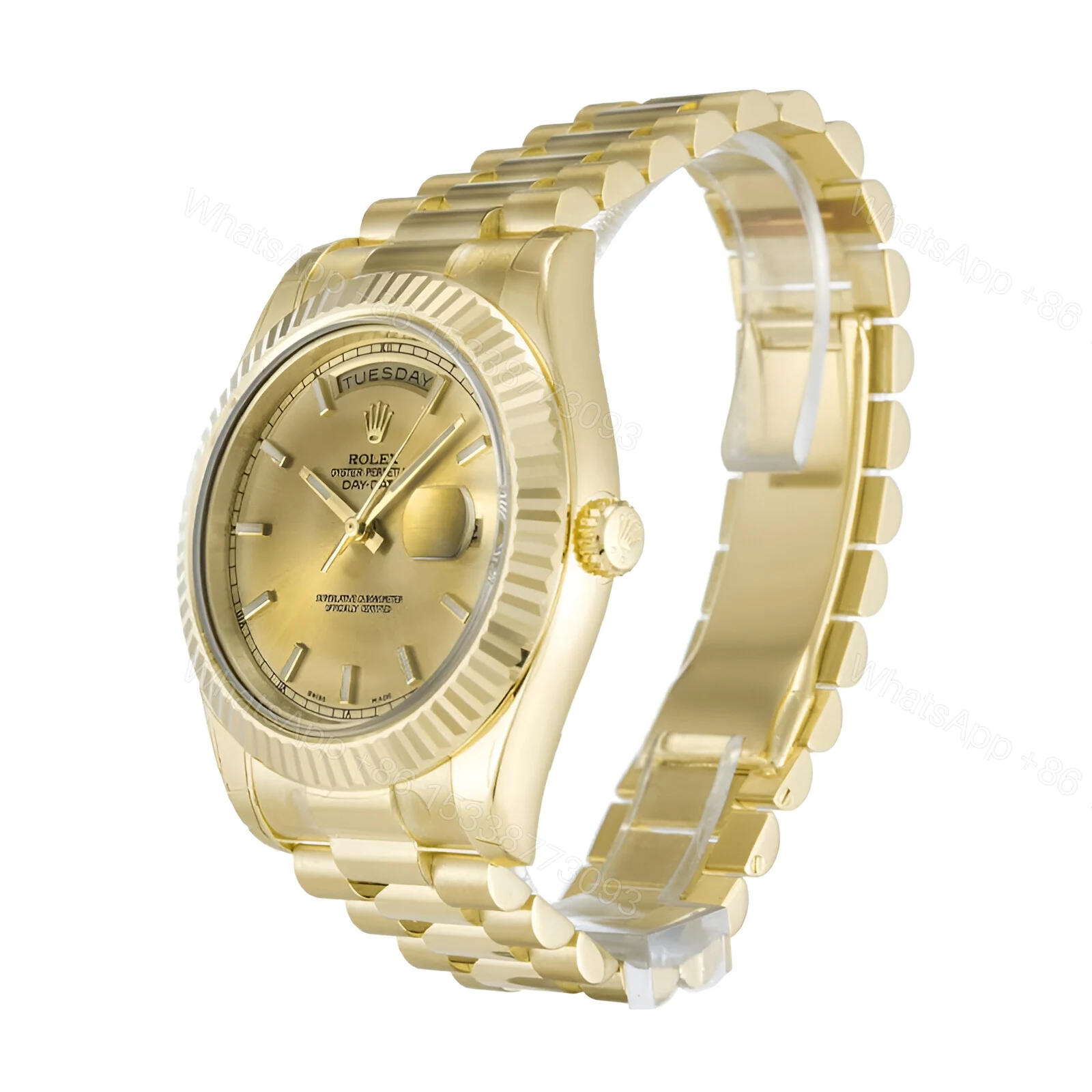 View 2 of Rolex Presidential Yellow Gold 228238-0003 Replica