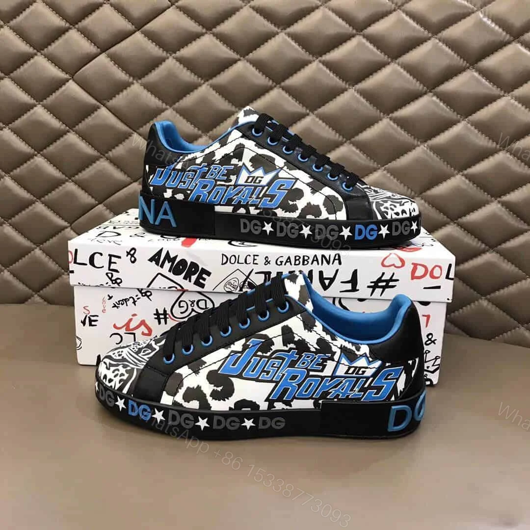 View 7 of DOLCE & GABBANA PORTOFINO JUNGLE SPORT SNEAKERS – DG90