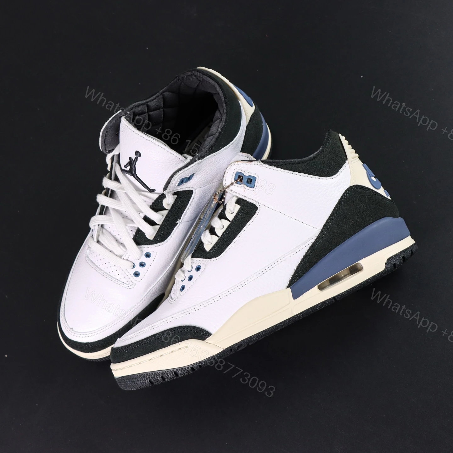 View 7 of A Ma Maniére x Jordan Air Jordan 3 “Diffused Blue”