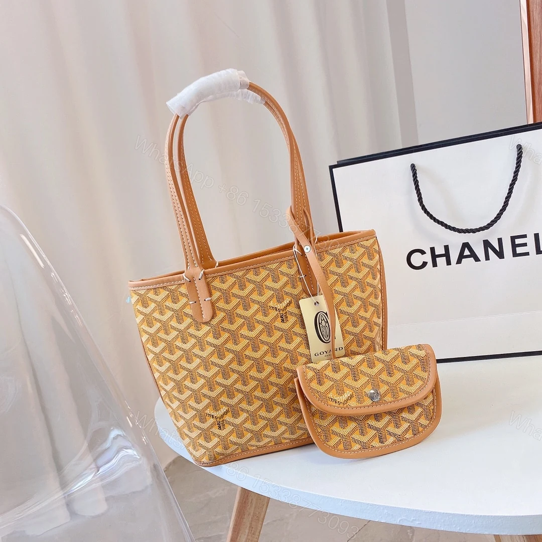 View 2 of GOYARD ANJOU MINI BAG YELLOW 21CM ANJOUSMINCG08TY08P
