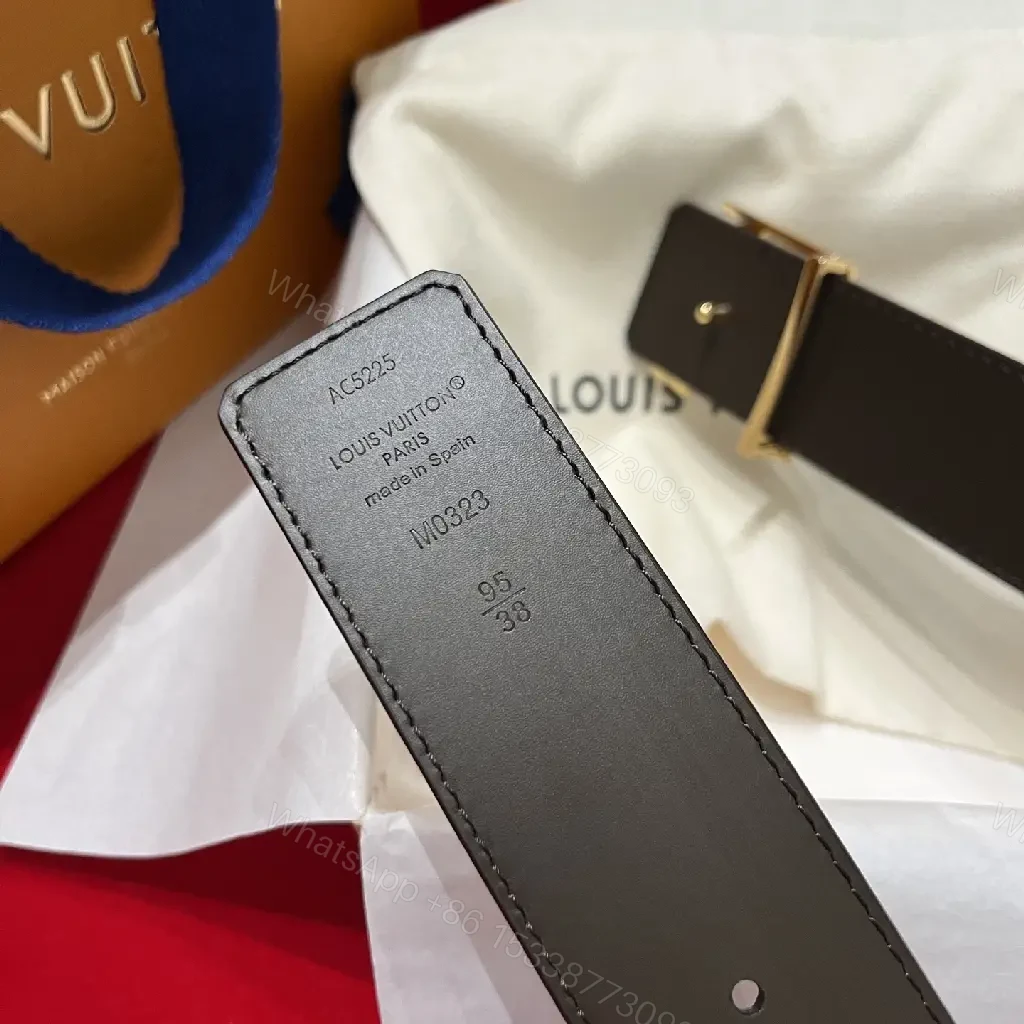 View 7 of Brown Canvas Belt with Gold Hardware – Modern Lux Design