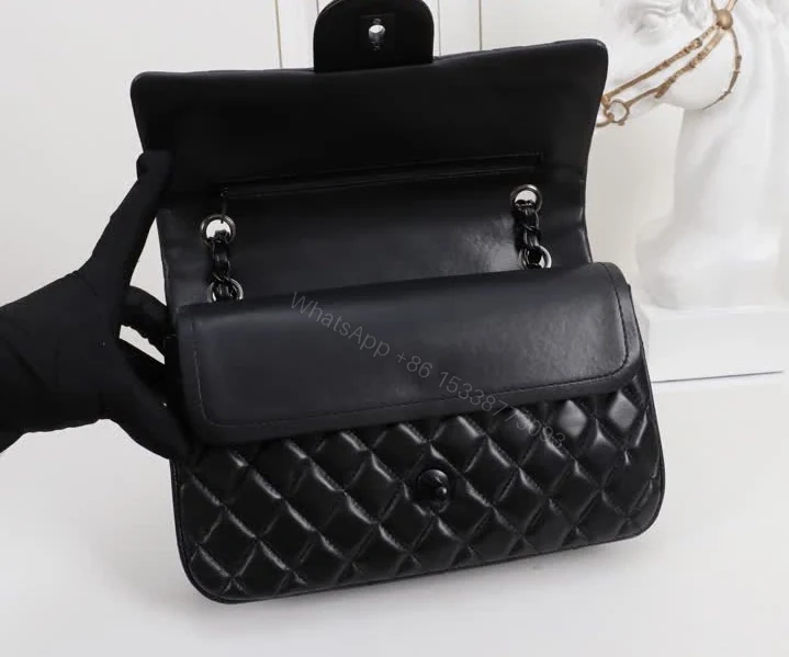 View 29 of Duplicate Chanel Classic Medium Double Flap Bag TB2973