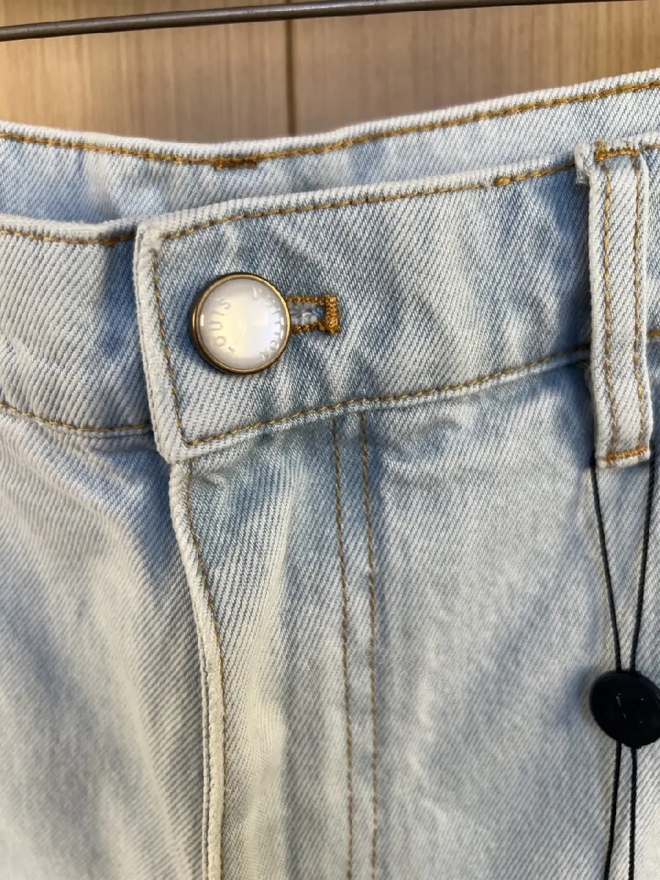 View 10 of Light Blue Denim Cargo Shorts for Men – Premium Everyday Leisurewear
