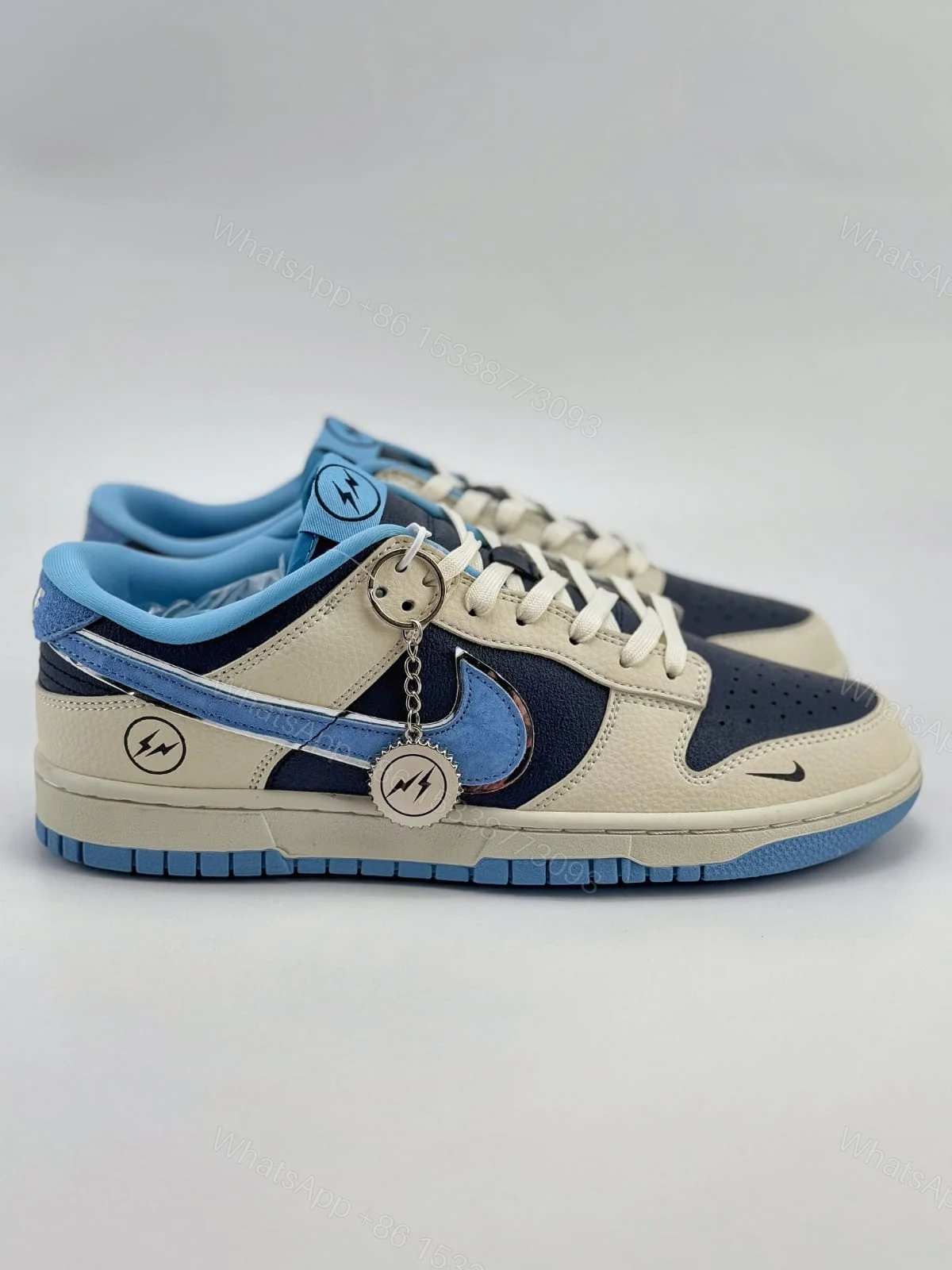 View 2 of FIRST COPY NIKE DUNK LOW RETRO FUJIWARA HORIZOO BLUE