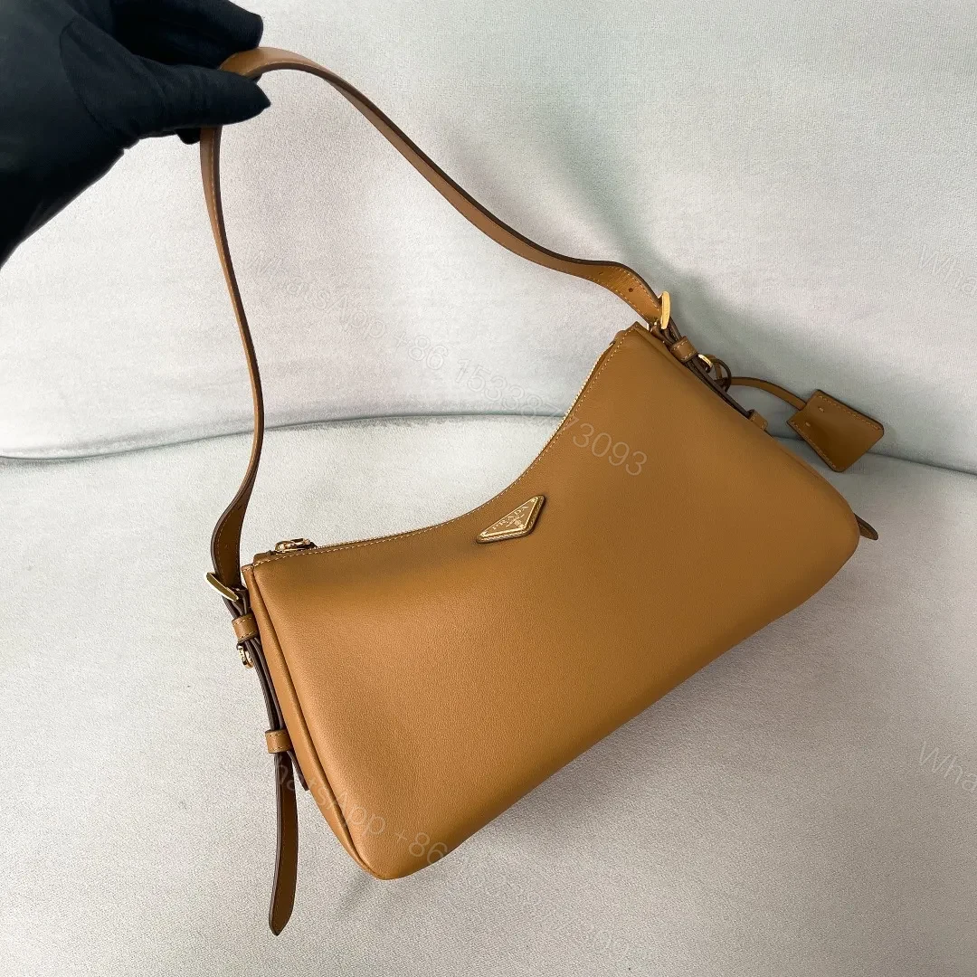 Prada Medium Aimée Shoulder Bag | Brown — view 1