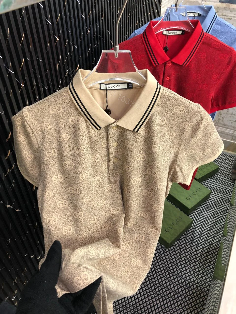 View 10 of FIRST COPY GUCCI IMPORTED LYCRA POLOS