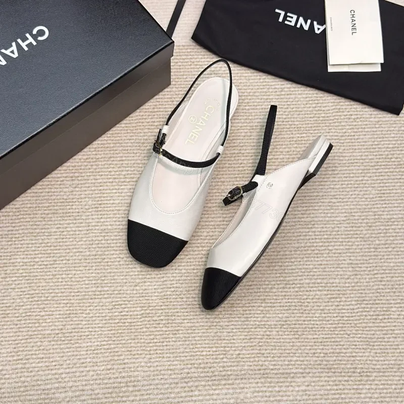 Two-Tone Slingback Heels: Modern Chic, All-Day Comfort — view 1