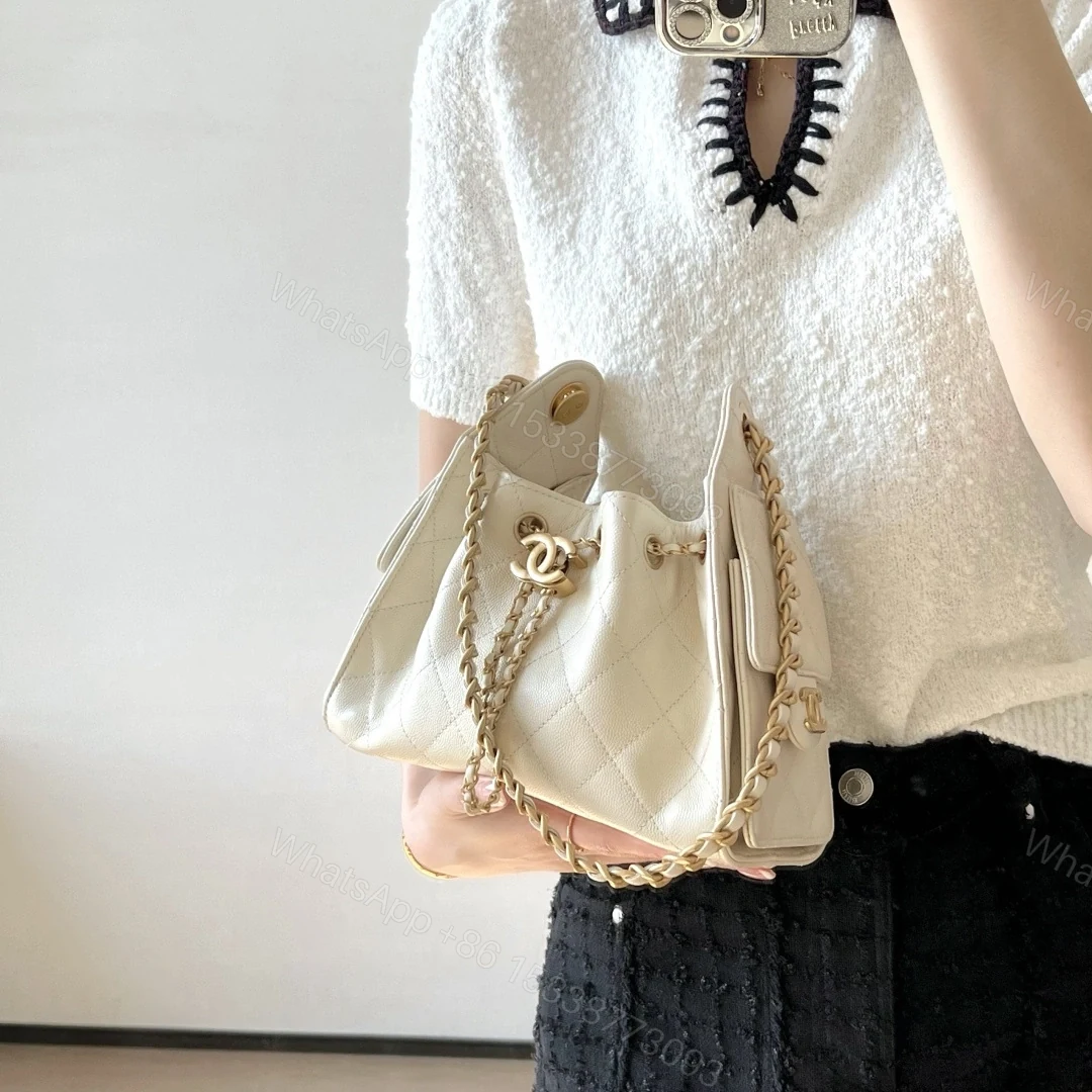 View 22 of 高仿Chanel*26P/25Bag系列AS5631小牛皮手袋Mini白色免檢版