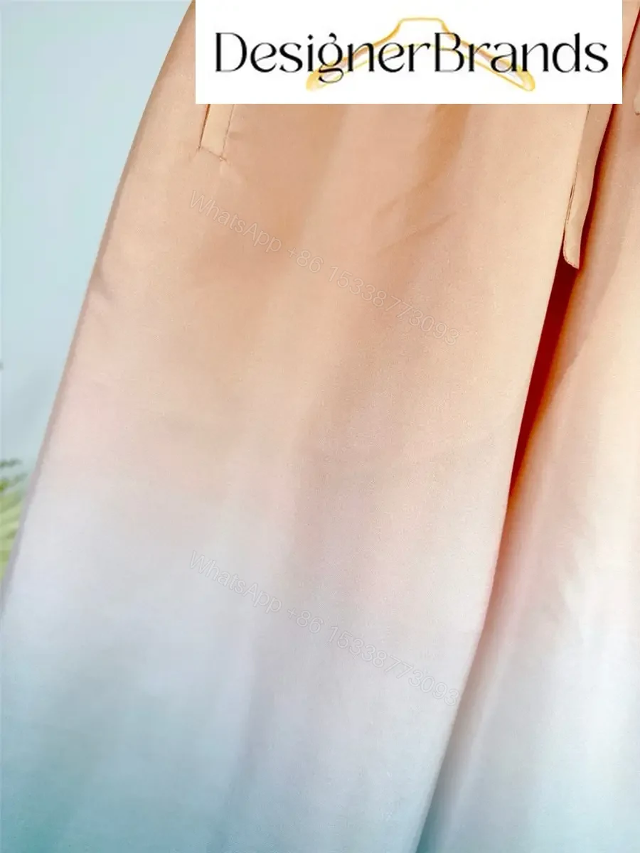 View 6 of Zimmermann Daylight Silk Tie-Dye Wide-Leg Pants