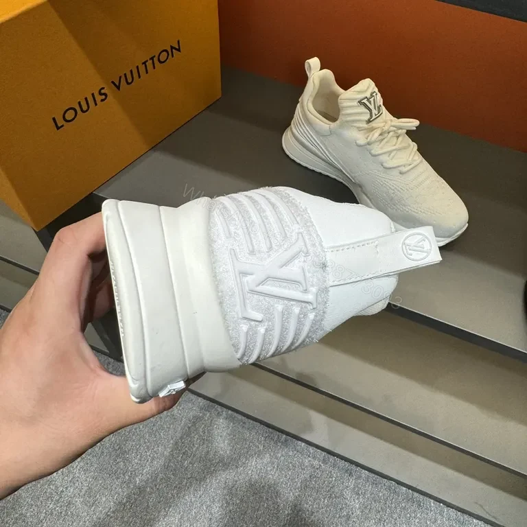 View 5 of Lightweight Knit Runner: Luxe LV-Inspired Logo Sneaker