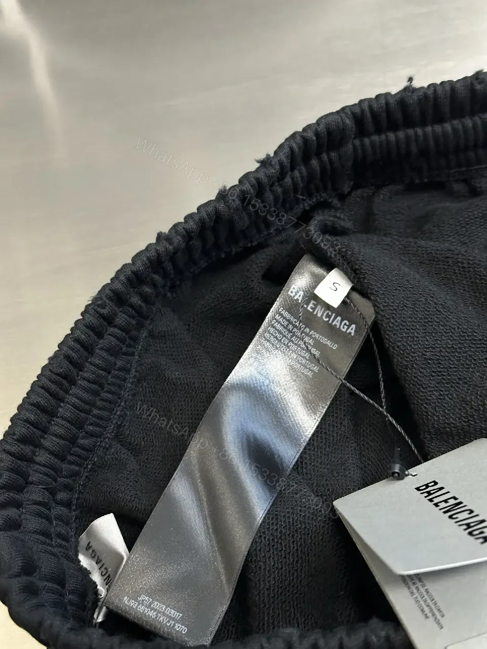 View 10 of Breathable Black Knit Shorts: Street Luxury Comfort