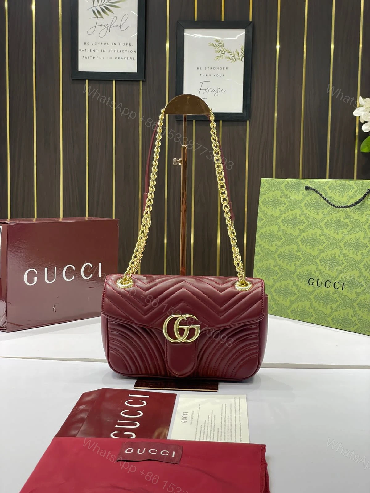 View 4 of FIRST COPY GUCCI MARMONT HIGH QUALITY BAG