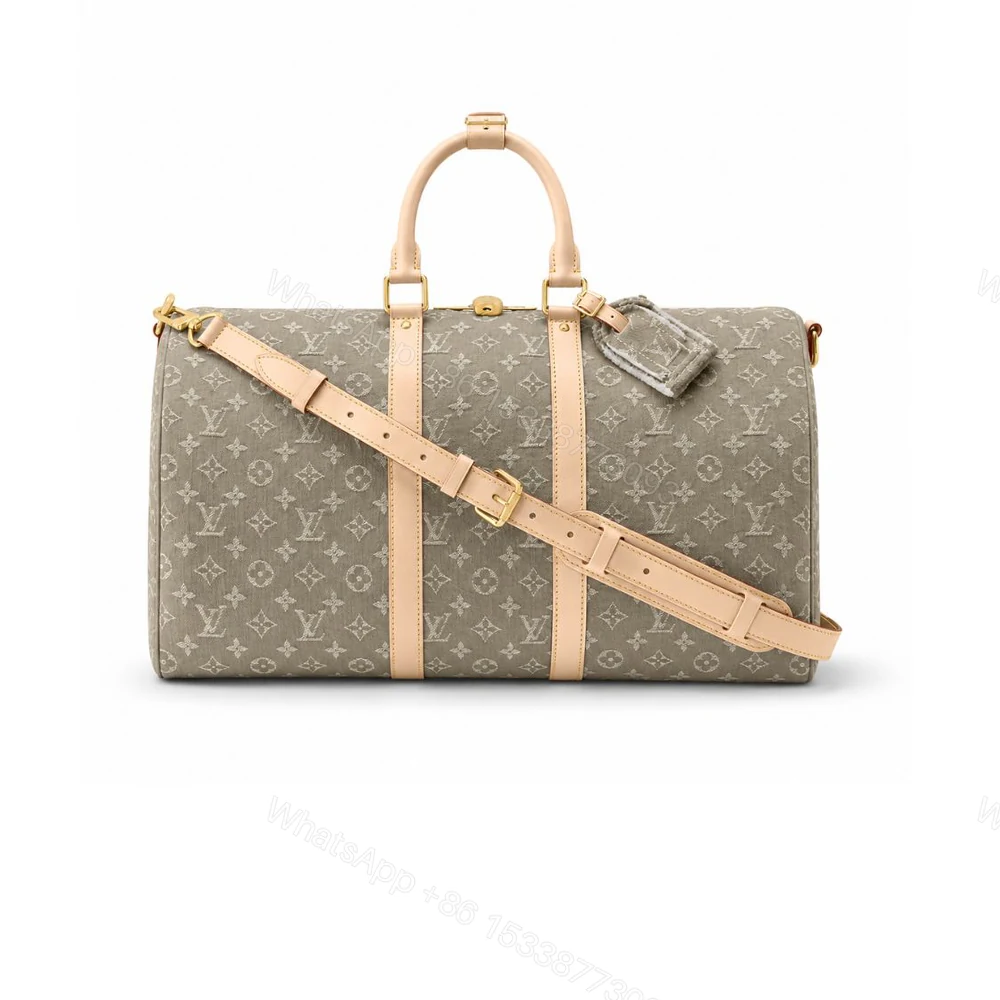 Louis Vuitton Keepall Bandoulière 45 Khaki 45Cm — view 1
