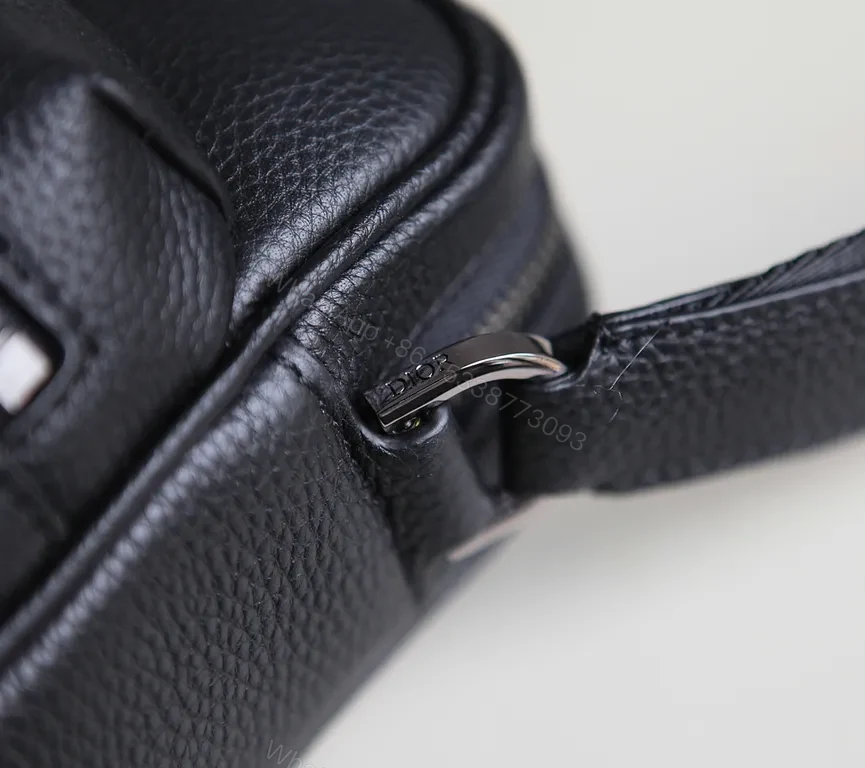 View 9 of Chic Compact Crossbody: Dior-Inspired Texture Luxury Bag