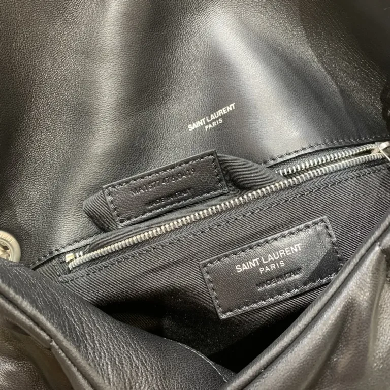 View 3 of Chic Quilted Leather Bag â€” YSL-Style Luxury, Everyday